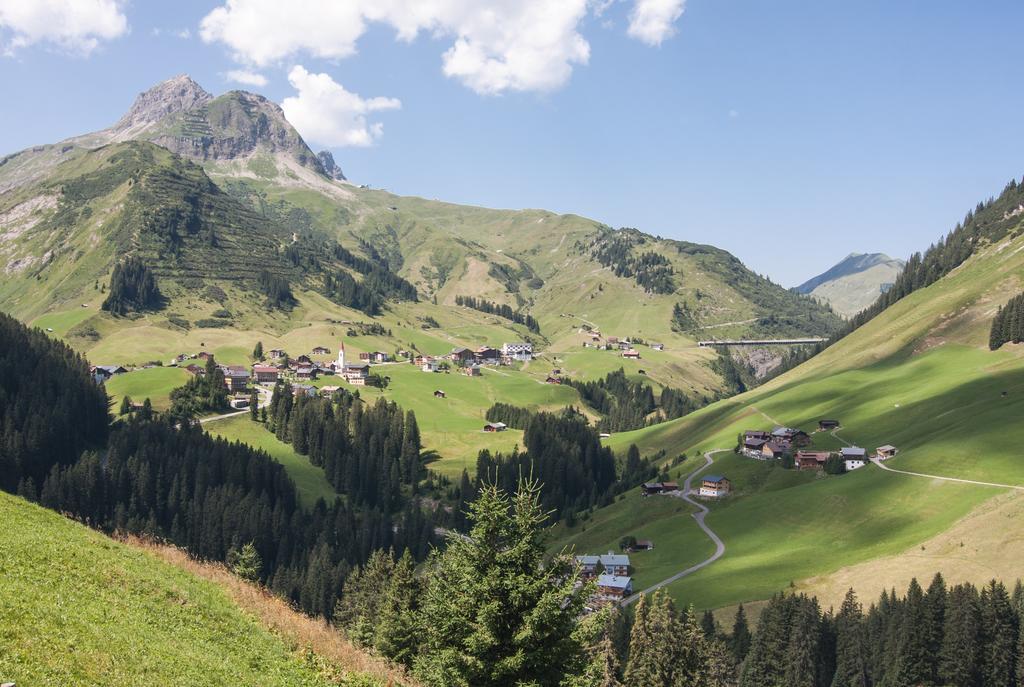 Haus Gaudenz Lägenhet Warth  Exteriör bild